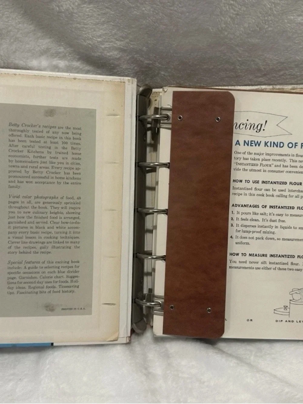 Vintage 1961 betty crocker cookbook excellent condition